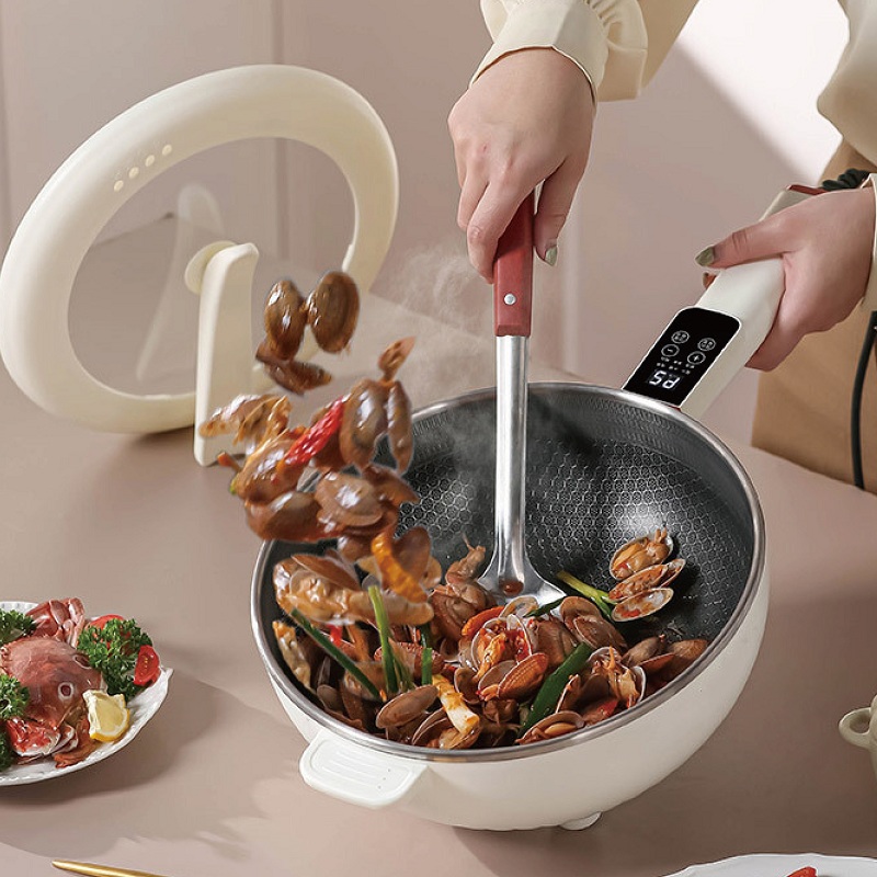 Hot Pot Electric - قدر كهربائي ذكي متعدد الوظائف بسعة