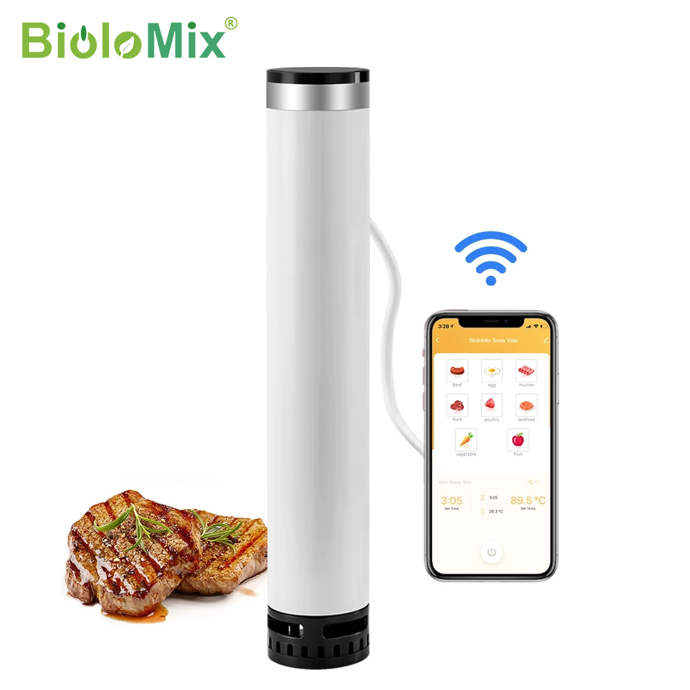 Sous Vide Immersion - BioloMix 4th الجيل الذكية واي فاي