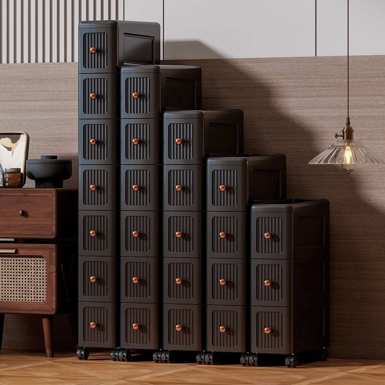 Kitchen Appliances Cabinet - خزانة تخزين ضيقة بعرض 15 سم