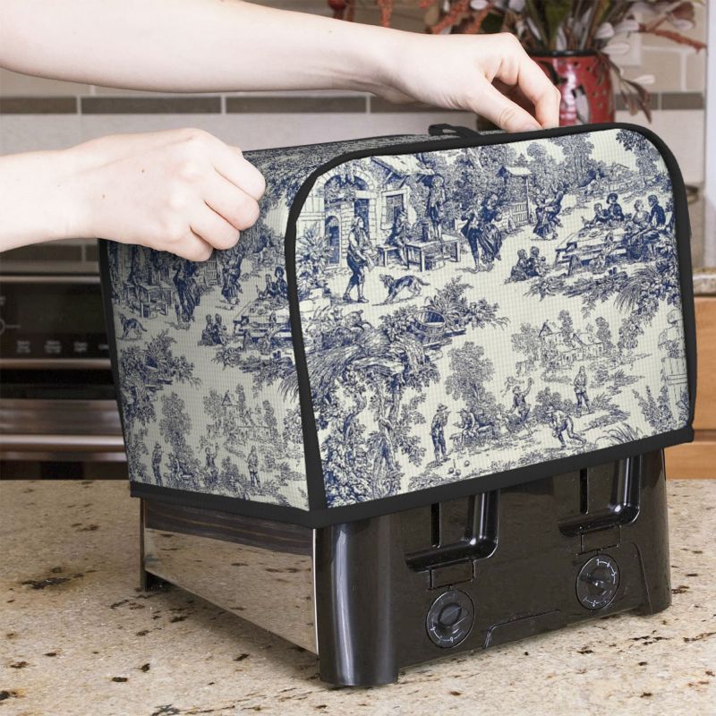 Toaster 4 Slice - Toile De Jouy غطاء محمصة الخبز