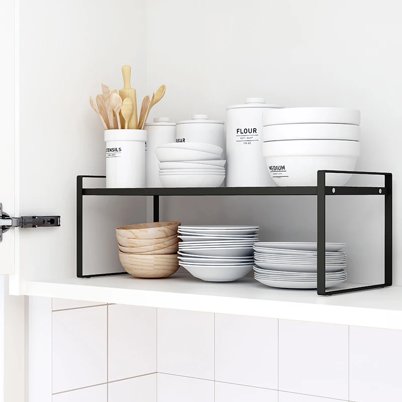Kitchen Appliances Storage - الصلب أطباق المطبخ وعاء تخزين الرف