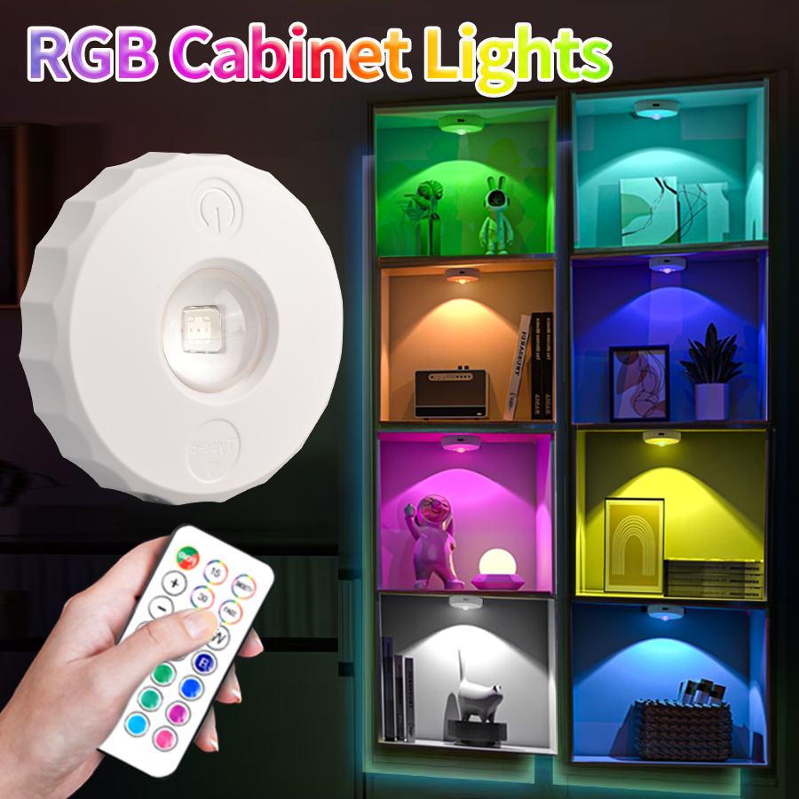 Kitchen Appliances Cabinet - إضاءة خزانة LED ملونة RGB مع