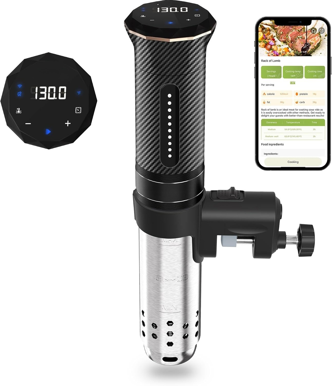 Sous Vide Immersion - جهاز طهي سو فيد بقوة 1100