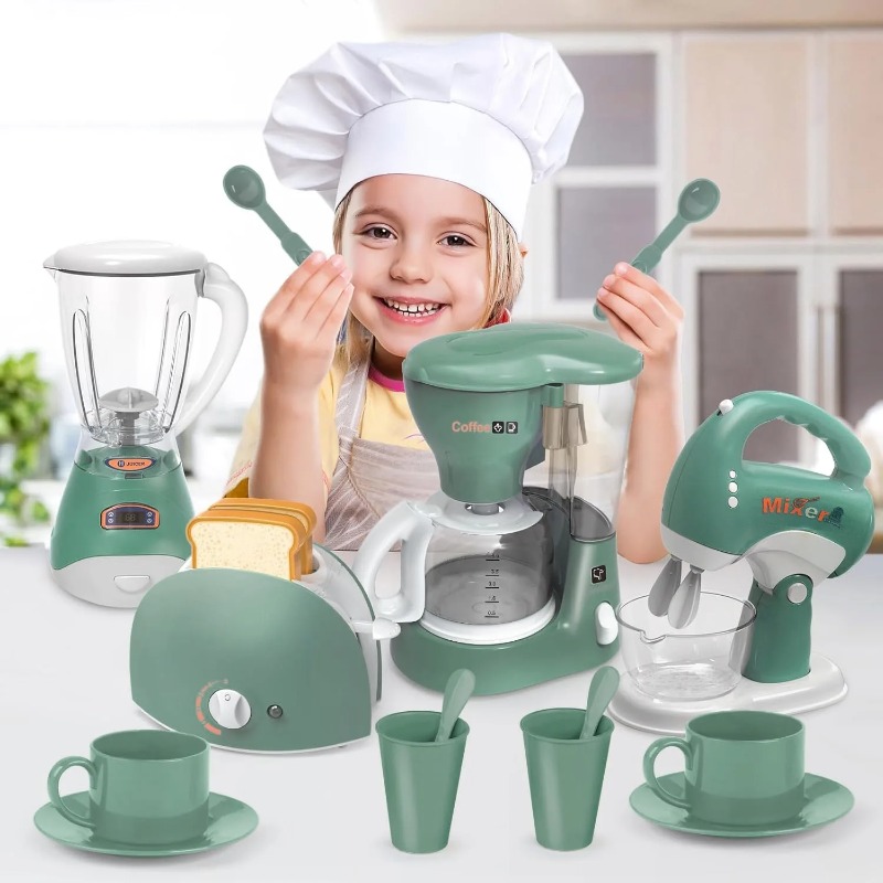 Kitchen Appliances For Gift - مجموعة ألعاب المطبخ للأطفال مع أجهزة