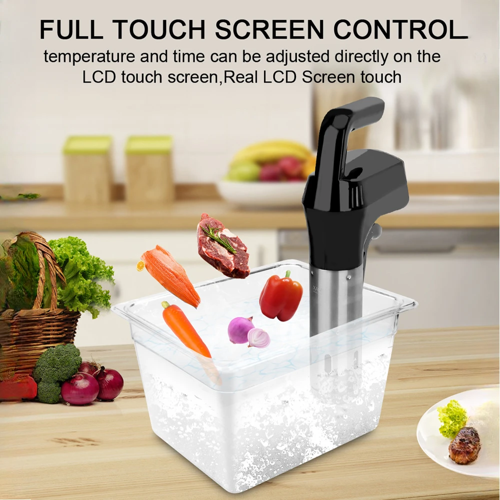 1100 واط فراغ Sous فيديو طباخ  - مراجعة Sous Vide Immersion وسعره