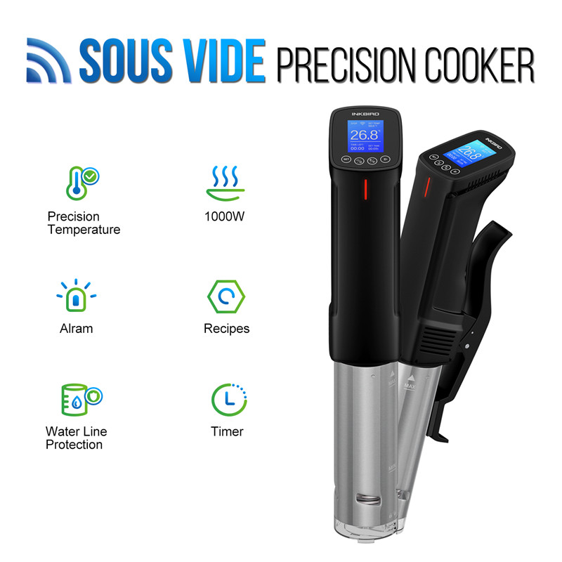 طباخ INKBIRD فراغ Vide مع شاشة - مراجعة Sous Vide Immersion وسعره