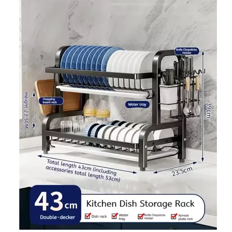 رف أطباق من الفولاذ المقاوم لل - مراجعة Kitchen Appliances Storage وسعره