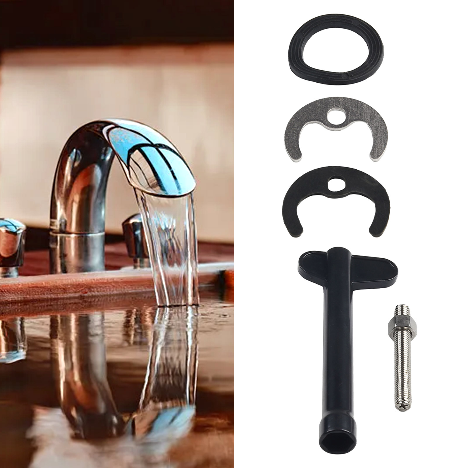 الحنفية صنبور تحديد تركيب عدة  - مراجعة Kitchen Appliances Repair وسعره