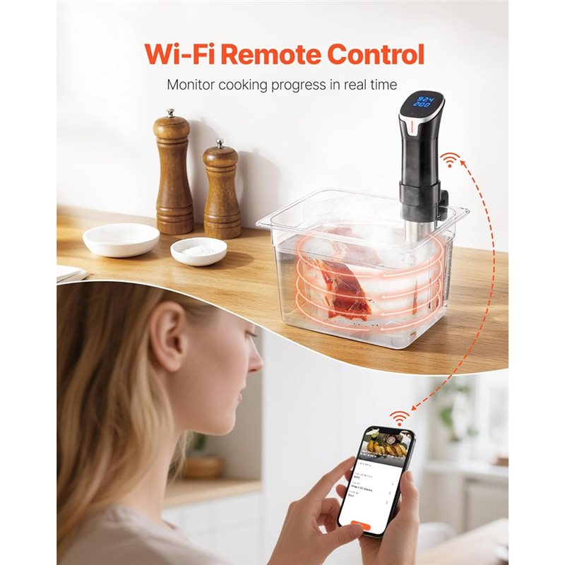 طباخ Sous Vide الدقيق، آلة طهي - مراجعة Sous Vide Immersion وسعره