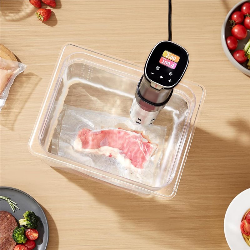 طباخ Sous Vide الدقيق، آلة طهي - مراجعة Sous Vide Immersion وسعره