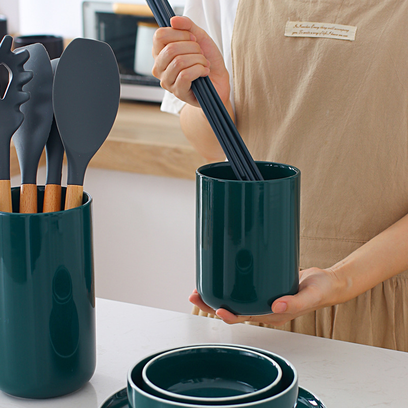 علبة تخزين السيراميك حامل أدوا - مراجعة Kitchen Appliances Storage وسعره