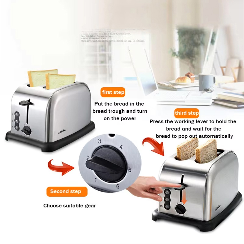 محمصة كهربائية منزلية بـ 4 فتح - مراجعة Toaster 4 Slice وسعره