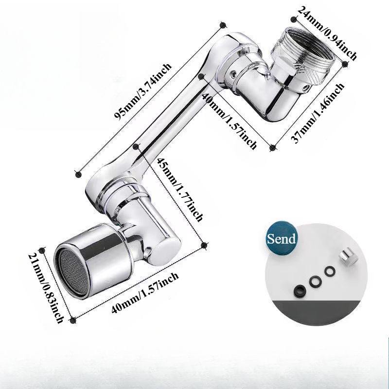 نيو يونيفرسال 1080 °   رأس رشا - مراجعة Kitchen Appliances Bundle وسعره