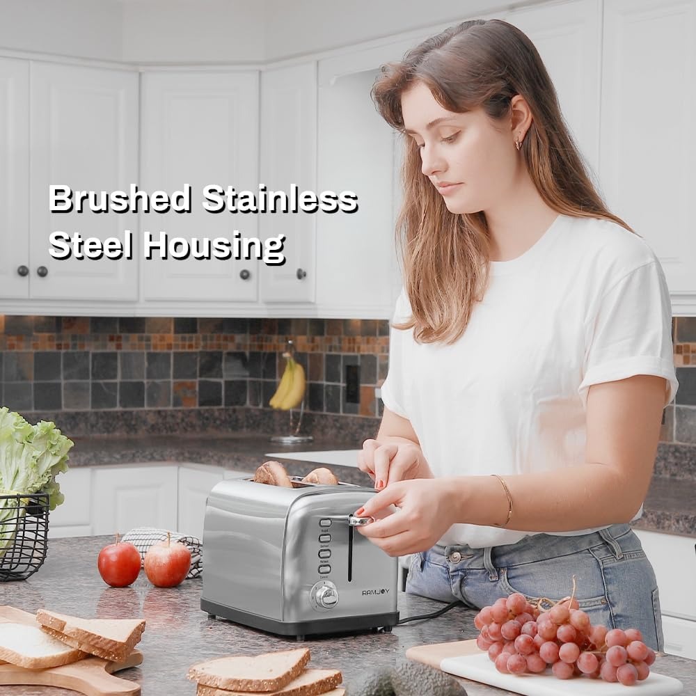 محمصة خبز بفتحة واسعة جداً لشر - مراجعة Toaster 4 Slice وسعره