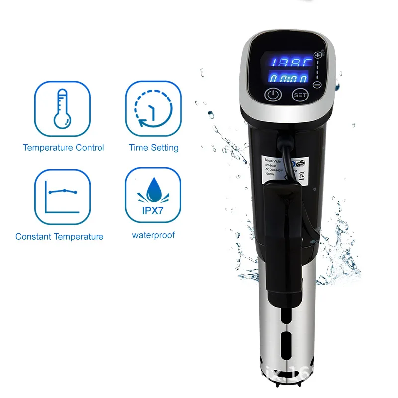 IPX7 مقاوم للماء Sous Vide طبا - مراجعة Sous Vide Immersion وسعره