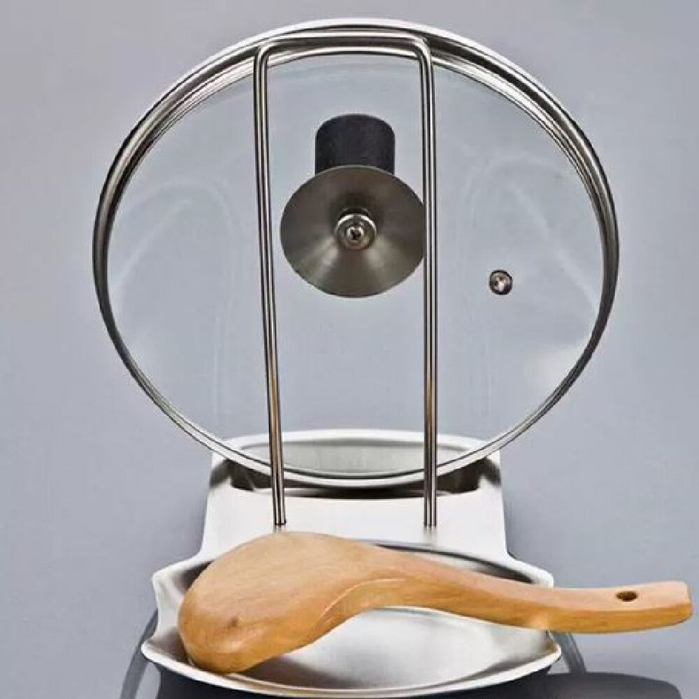 حامل غطاء القدر من الفولاذ الم - مراجعة Kitchen Appliances Storage وسعره