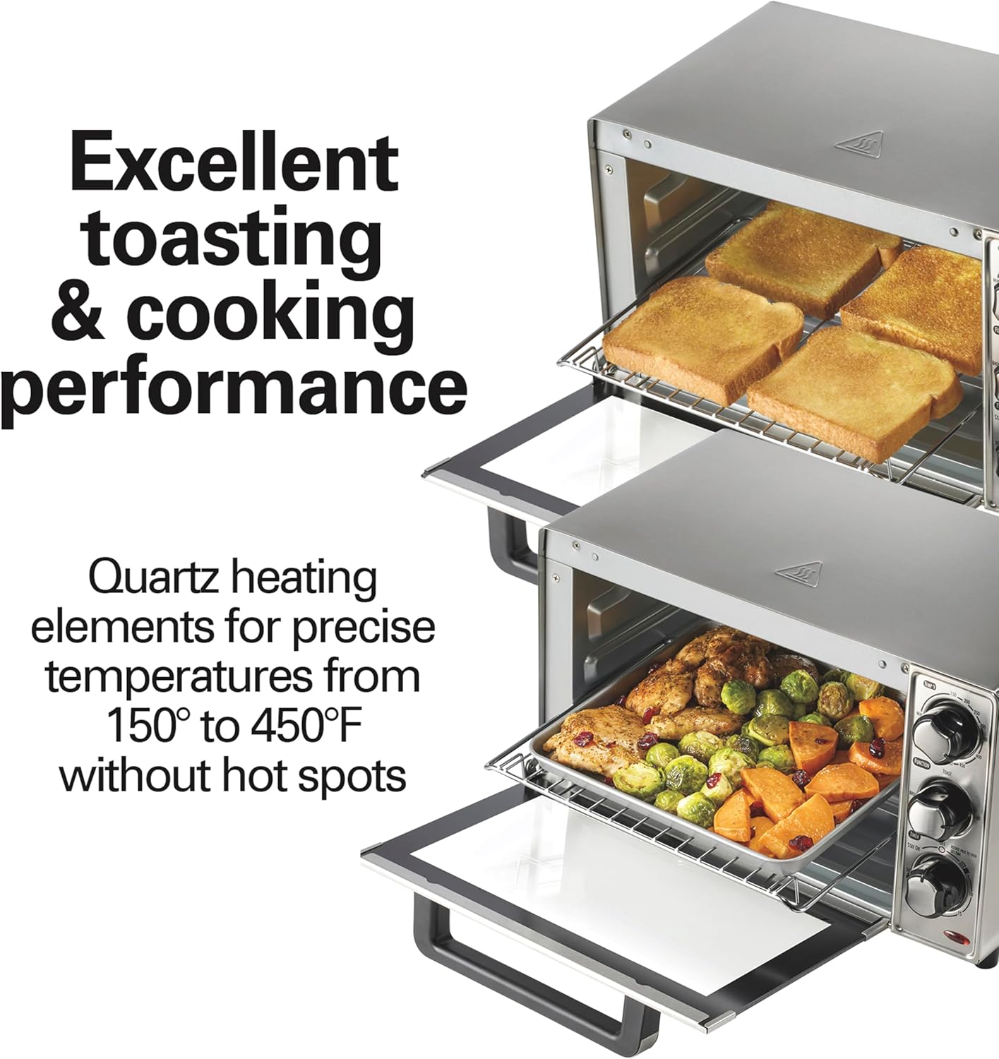 فرن توستر كبير من الفولاذ المق - مراجعة Toaster 4 Slice وسعره