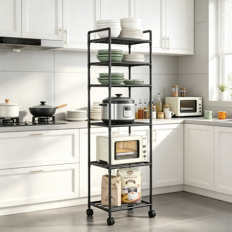 رف تخزين عالي الكفاءة في الاست - مراجعة Kitchen Appliances Storage وسعره