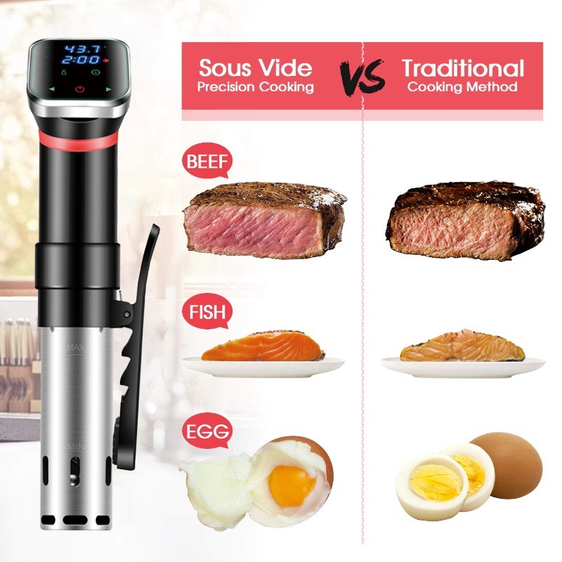 جهاز سو فيد رقمي للطهي البطيء  - مراجعة Sous Vide Immersion وسعره