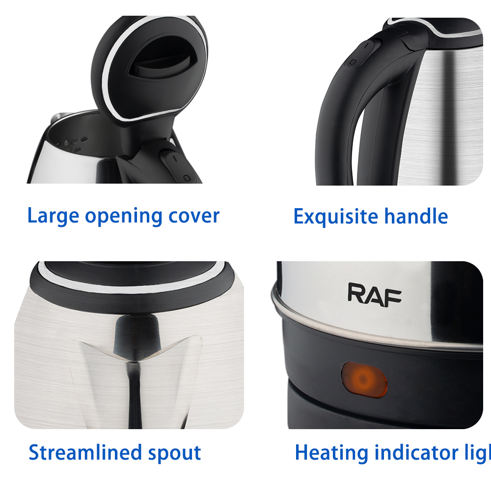 2L غلاية كهربائية الفولاذ المق - مراجعة Kitchen Appliances For Gift وسعره