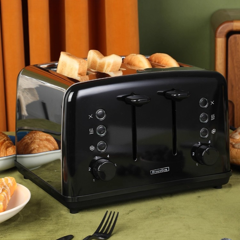 محمصة خبز أوتوماتيكية من الفول - مراجعة Toaster 4 Slice وسعره