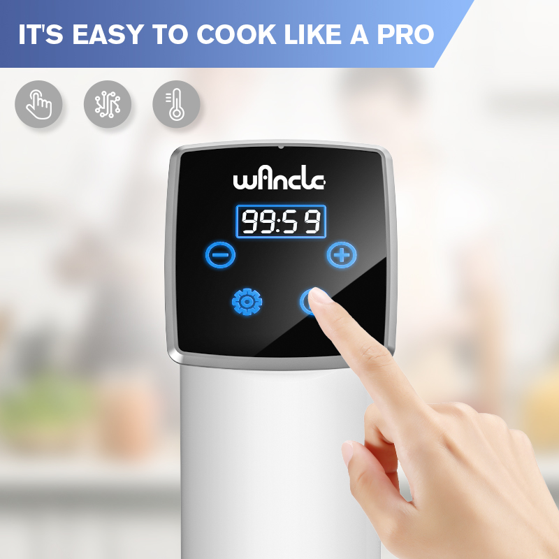 Wancle 1100 واط مقاوم للماء فر - مراجعة Sous Vide Immersion وسعره