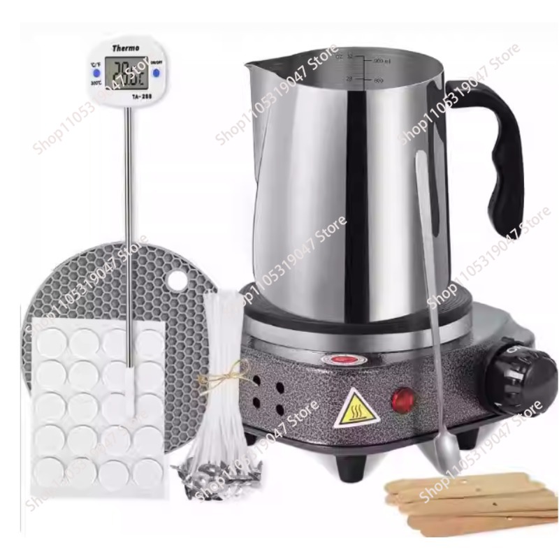 مجموعة كاملة لصنع الشموع: تشمل - مراجعة Hot Pot Electric وسعره