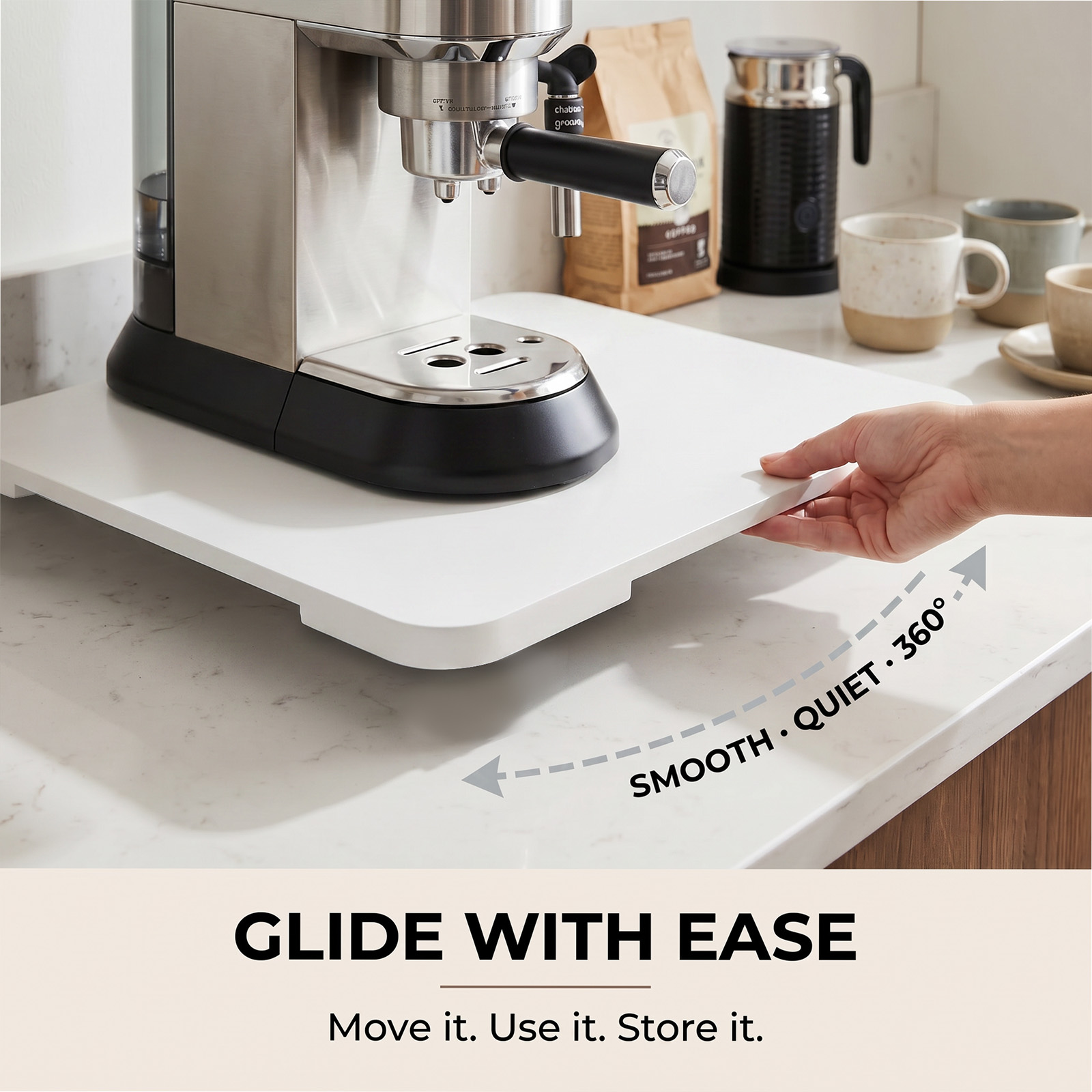 صينية انزلاقية للأجهزة المنزلي - مراجعة Kitchen Appliances Storage وسعره