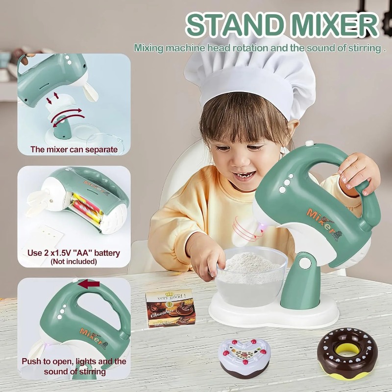 مجموعة ألعاب المطبخ للأطفال مع - مراجعة Kitchen Appliances For Gift وسعره