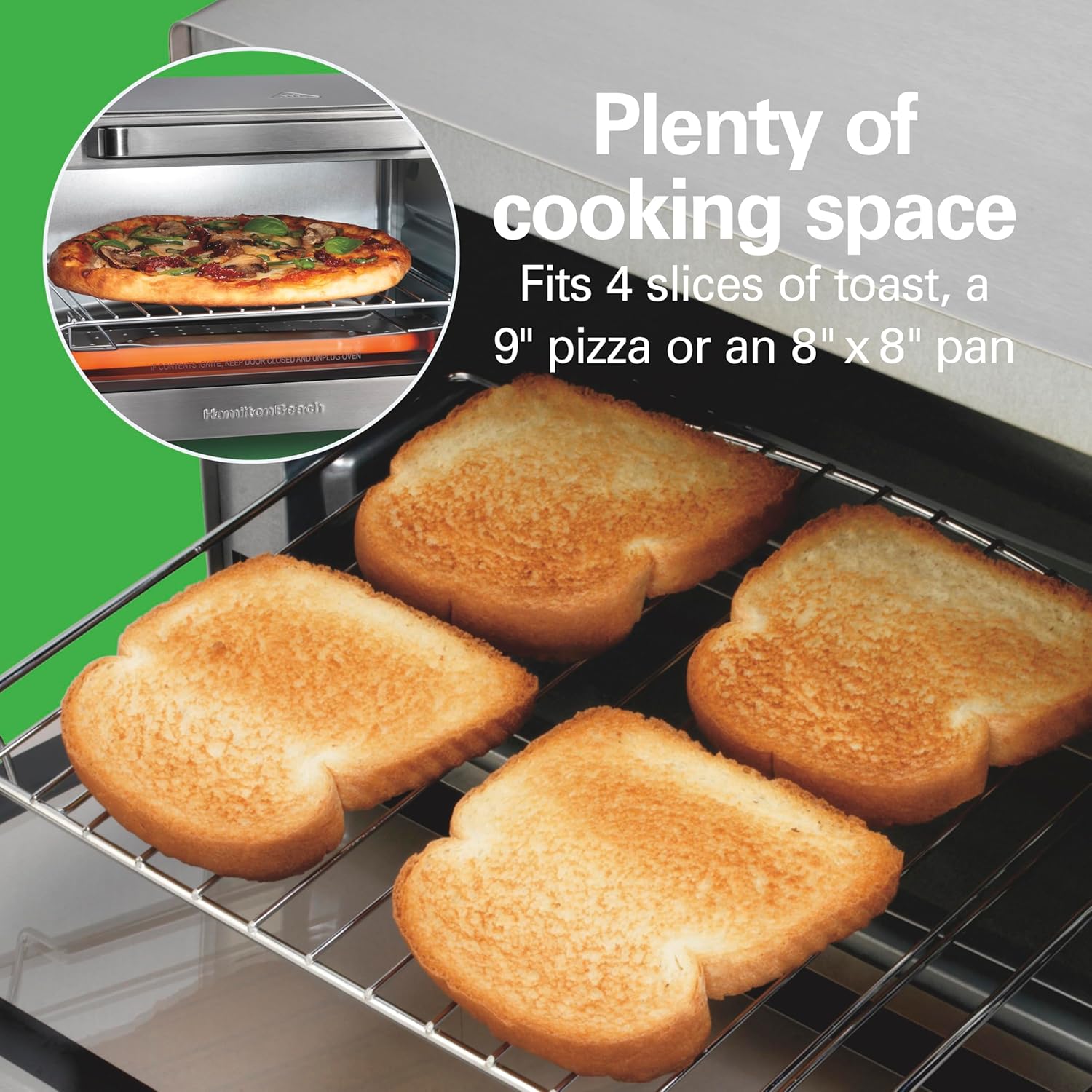 فرن توستر ومقلاة هوائية 4 في 1 - مراجعة Toaster 4 Slice وسعره